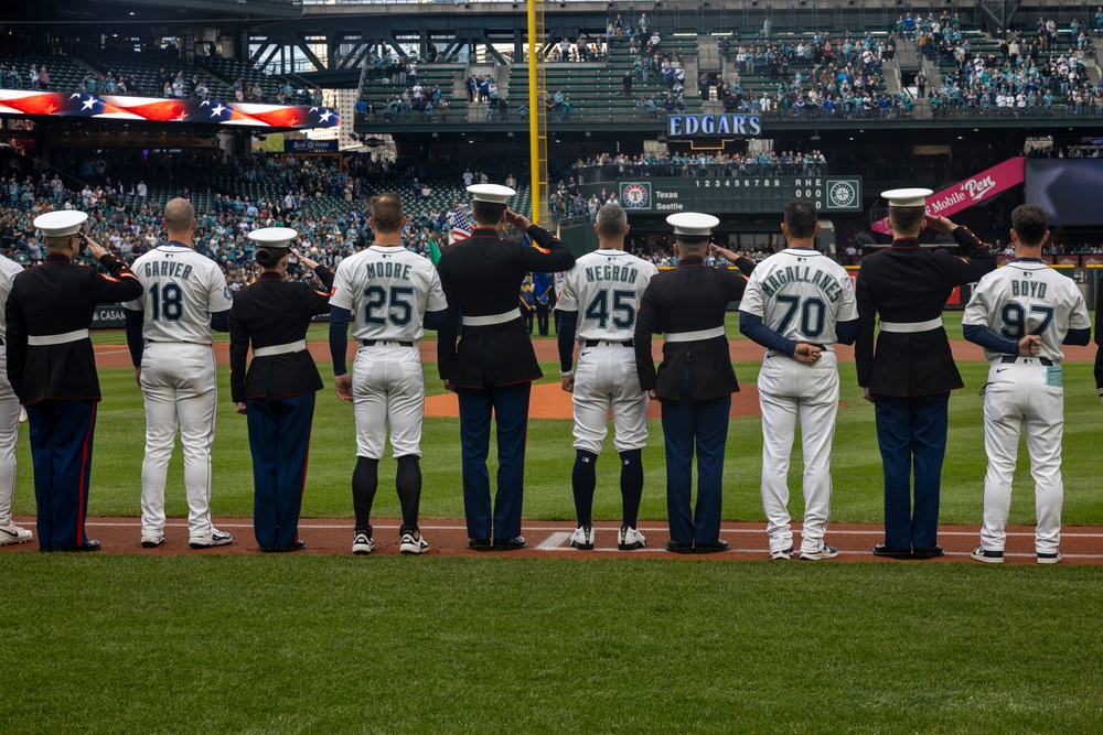 Seattle Mariners Salute to Armed Forces Night 2025