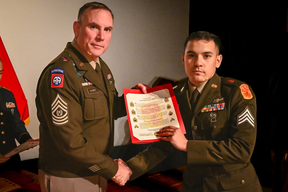 2025 94th AAMDC NCO Induction Ceremony