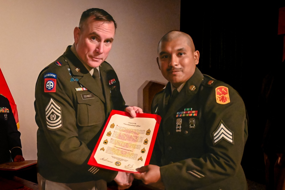 2025 94th AAMDC NCO Induction Ceremony