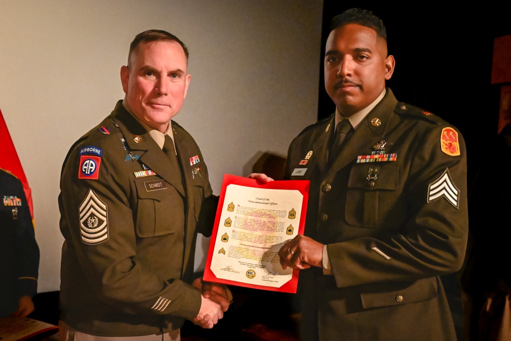 2025 94th AAMDC NCO Induction Ceremony
