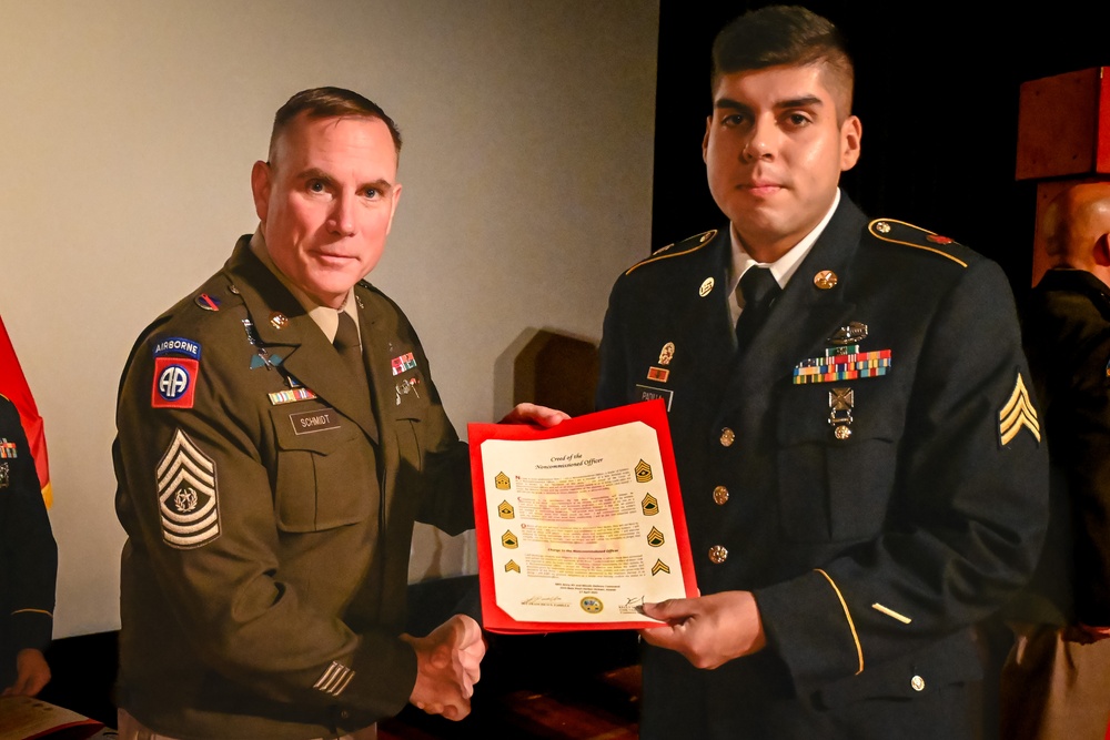 2025 94th AAMDC NCO Induction Ceremony
