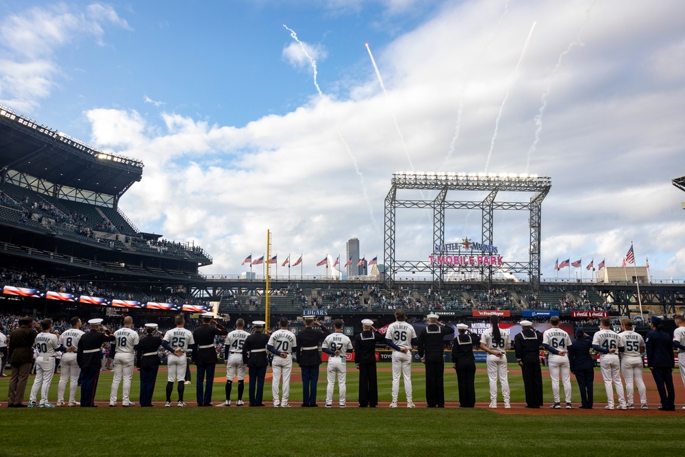 Seattle Mariners Salute to Armed Forces Night 2025