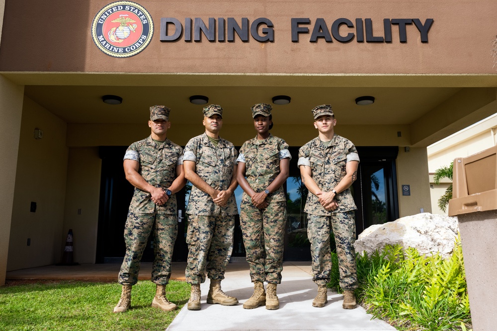 Marine Corps Base Camp Blaz opens the first Marine Corps chow hall on Guam