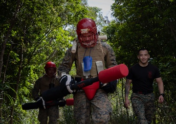 U.S. Marines Participate in Communication Strategy and Operations Field Training Exercise