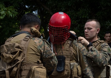 U.S. Marines Participate in Communication Strategy and Operations Field Training Exercise
