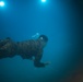 U.S. Marines with MWSS-171 swim in preparation for egress training.