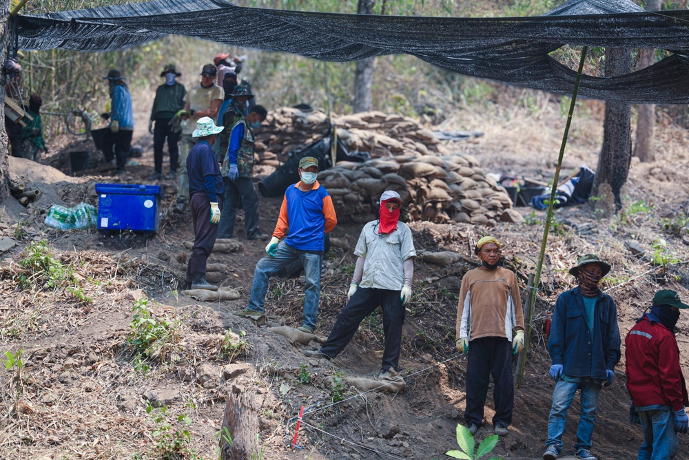 DPAA conducts Recovery Operations in Thailand