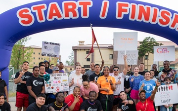 Soldiers and family members of the U.S. Army Materiel Support Command - Korea participated in the 5K Walk/Run at Camp Carroll, marking Sexual Assault Awareness and Prevention Month (SAAPM) on Apr. 18.