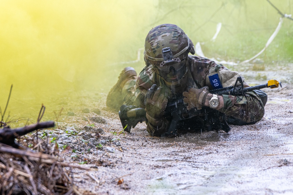 Soldiers Compete for Expert Field Medical Badge on Camp Casey