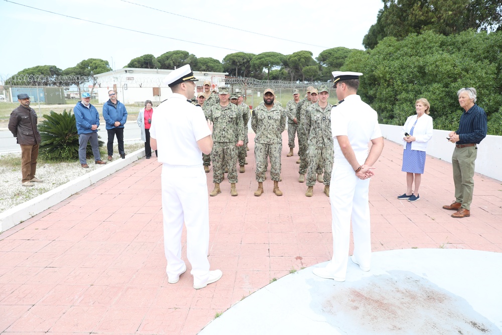 Lt. Cmdr. Brent Frazer Promotion Ceremony