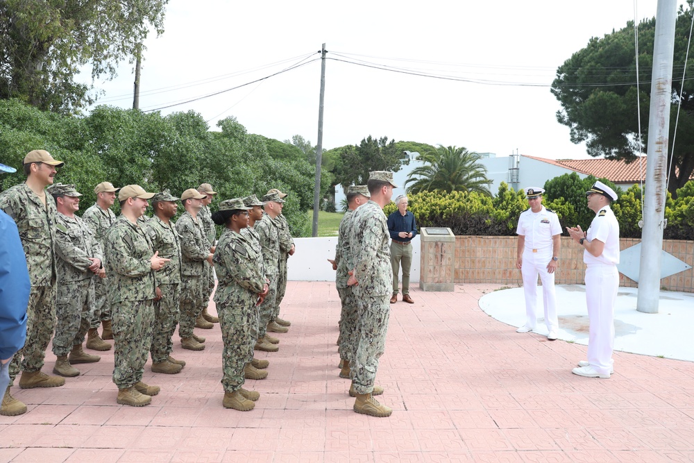 Lt. Cmdr. Brent Frazer Promotion Ceremony
