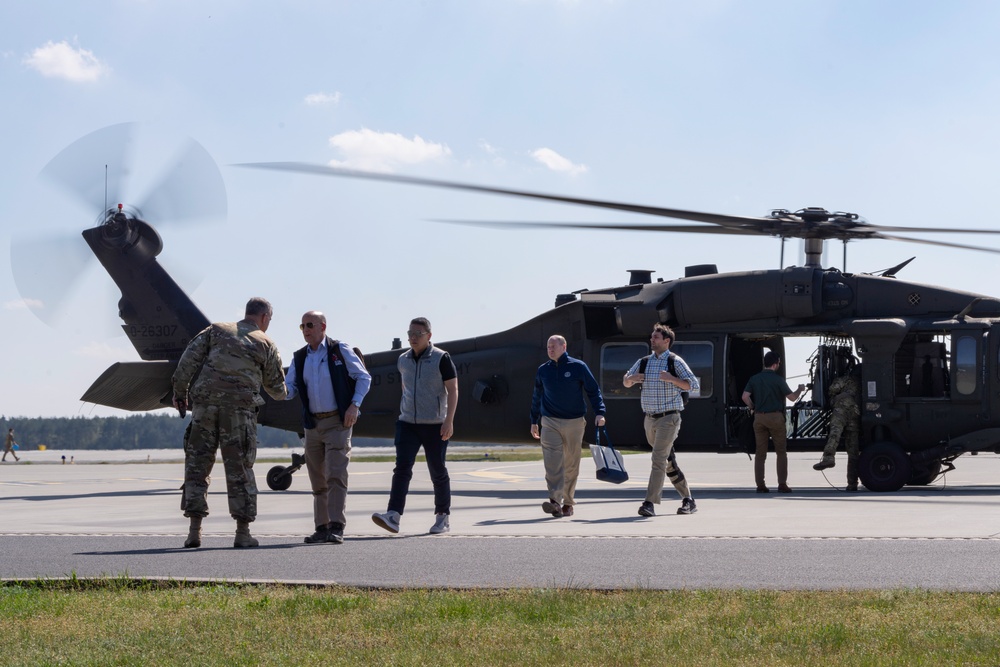 Congressional Delegation and U.S. Army Leaders Strengthen Readiness at APS Site in Poland