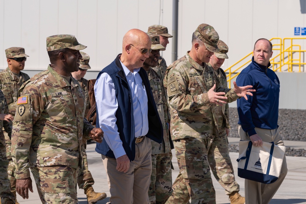 Congressional Delegation and U.S. Army Leaders Strengthen Readiness at APS Site in Poland
