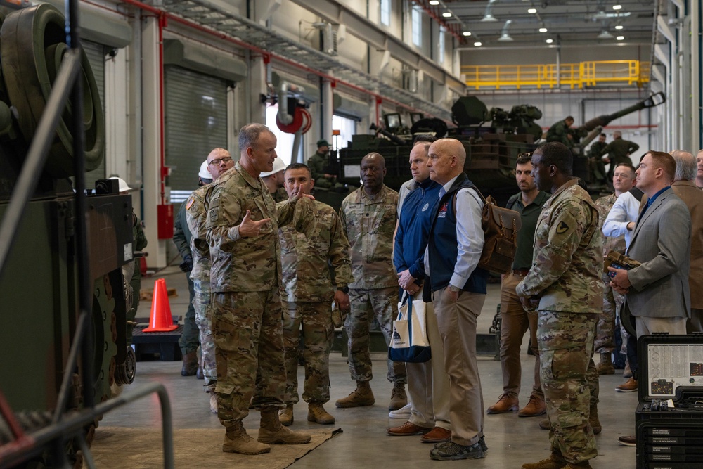 Congressional Delegation and U.S. Army Leaders Strengthen Readiness at APS Site in Poland