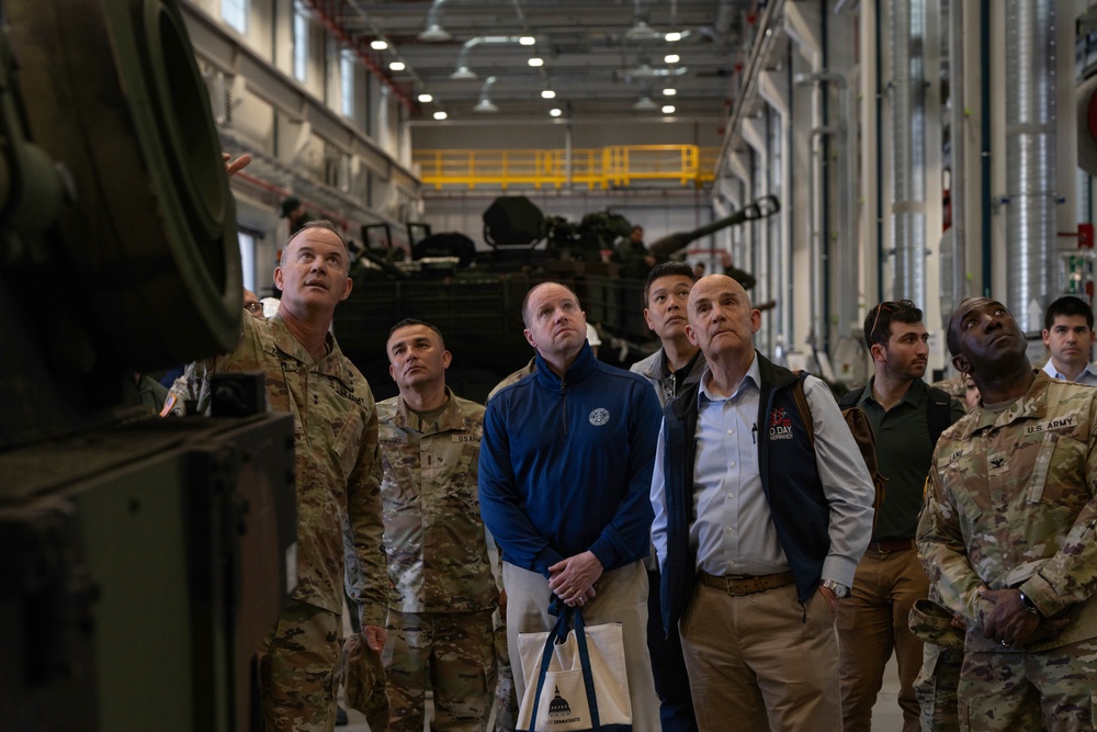 Congressional Delegation and U.S. Army Leaders Strengthen Readiness at APS Site in Poland