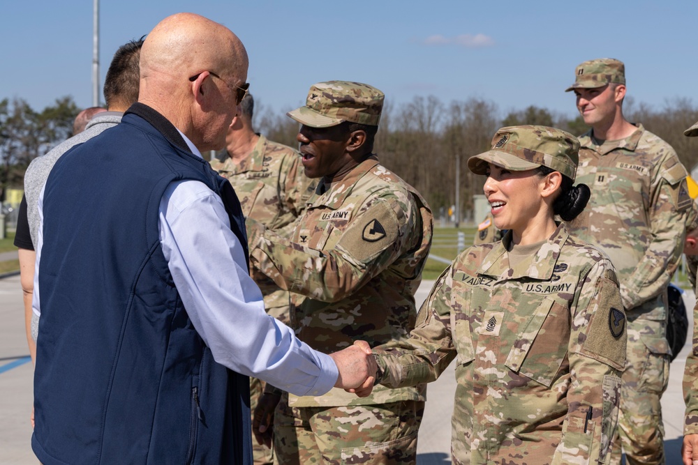 Congressional Delegation and U.S. Army Leaders Strengthen Readiness at APS Site in Poland