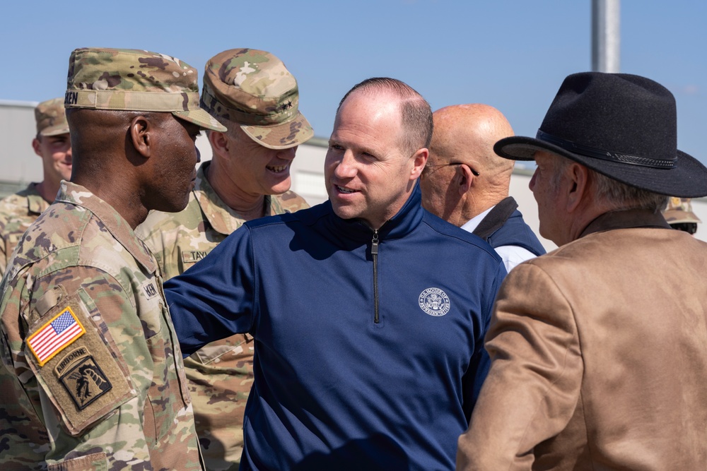 Congressional Delegation and U.S. Army Leaders Strengthen Readiness at APS Site in Poland