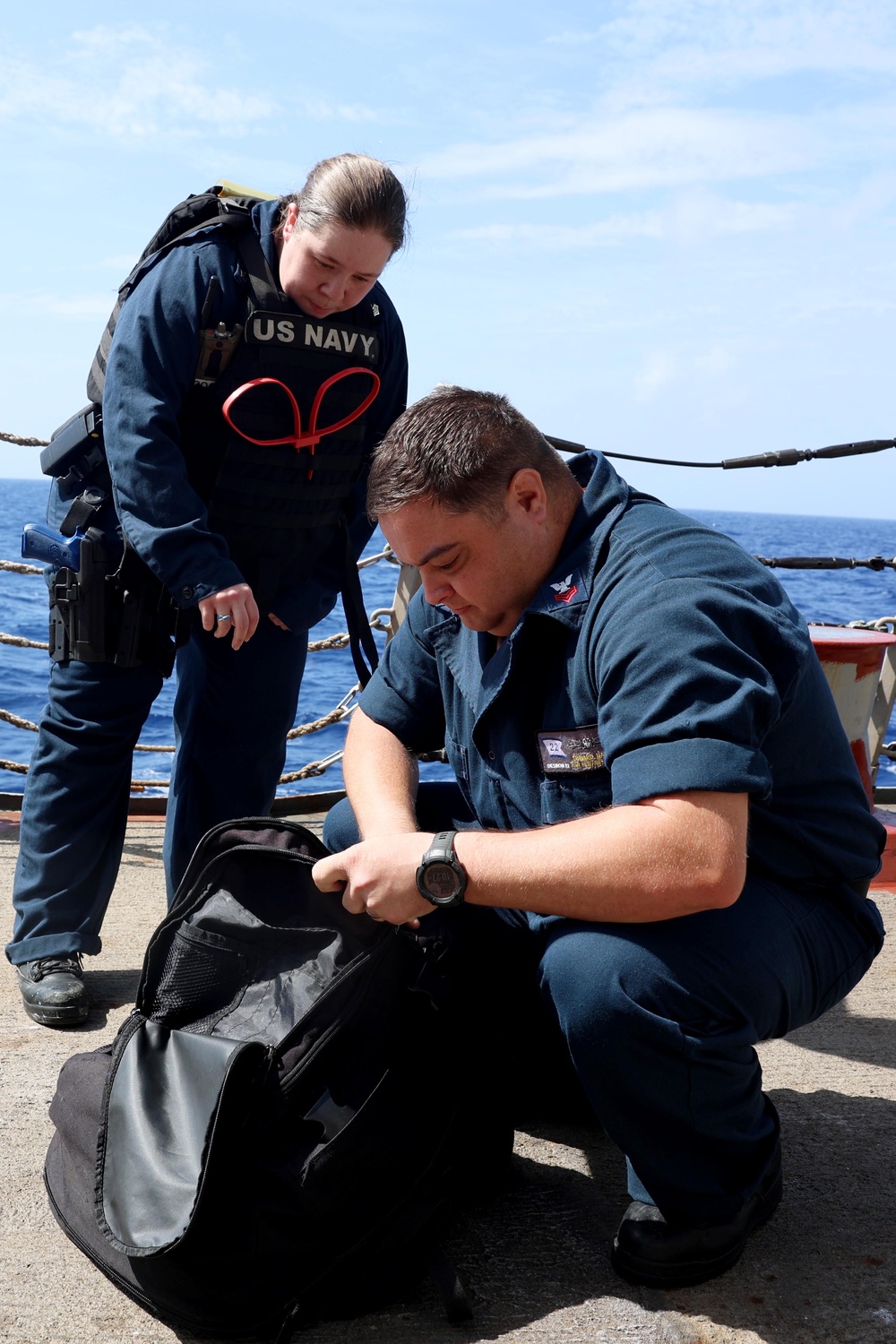 USS Gravely Conducts Anti-Terrorism Training