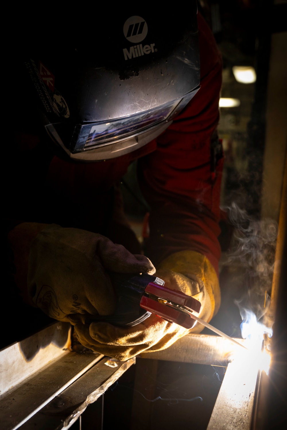 Nimitz Sailor Stick Welds Metal Frame