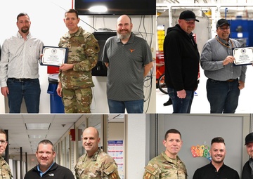 OC-ALC first quarter award winners