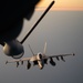 U.S. EA-18 Growlers conduct operations in the Red Sea
