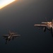 U.S. EA-18 Growlers conduct operations in the Red Sea