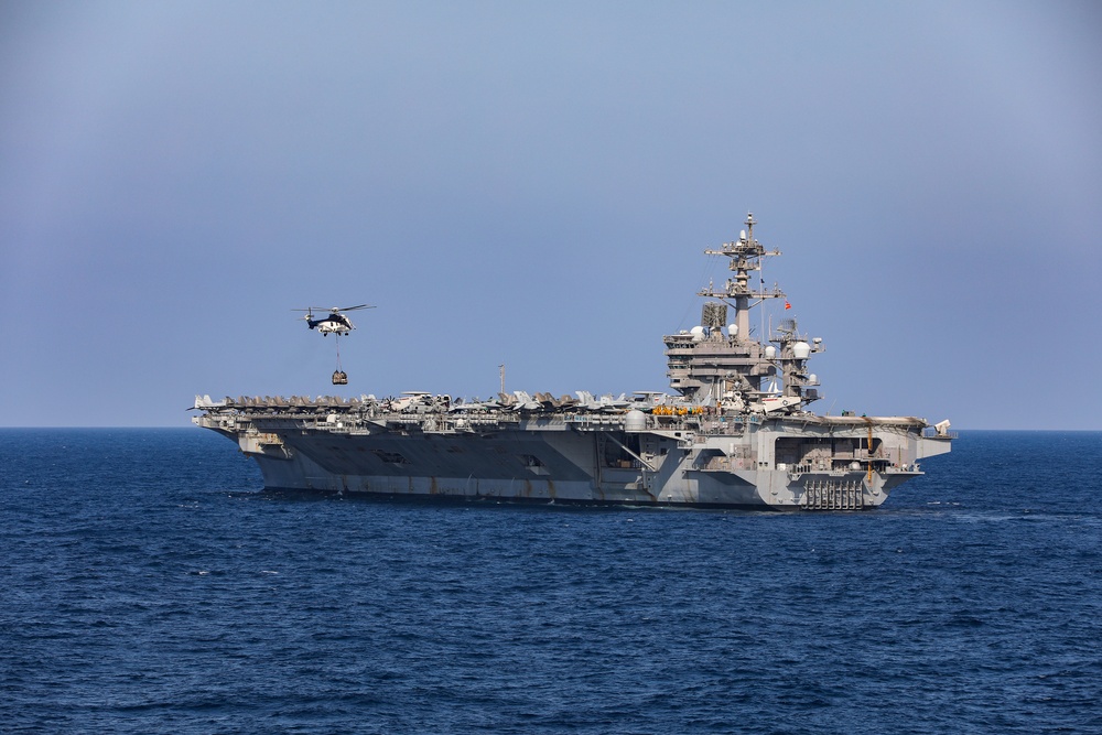 USS Princeton conducts operations in the U.S. Central Command area of responsibility as part of the Carl Vinson Carrier Strike Group