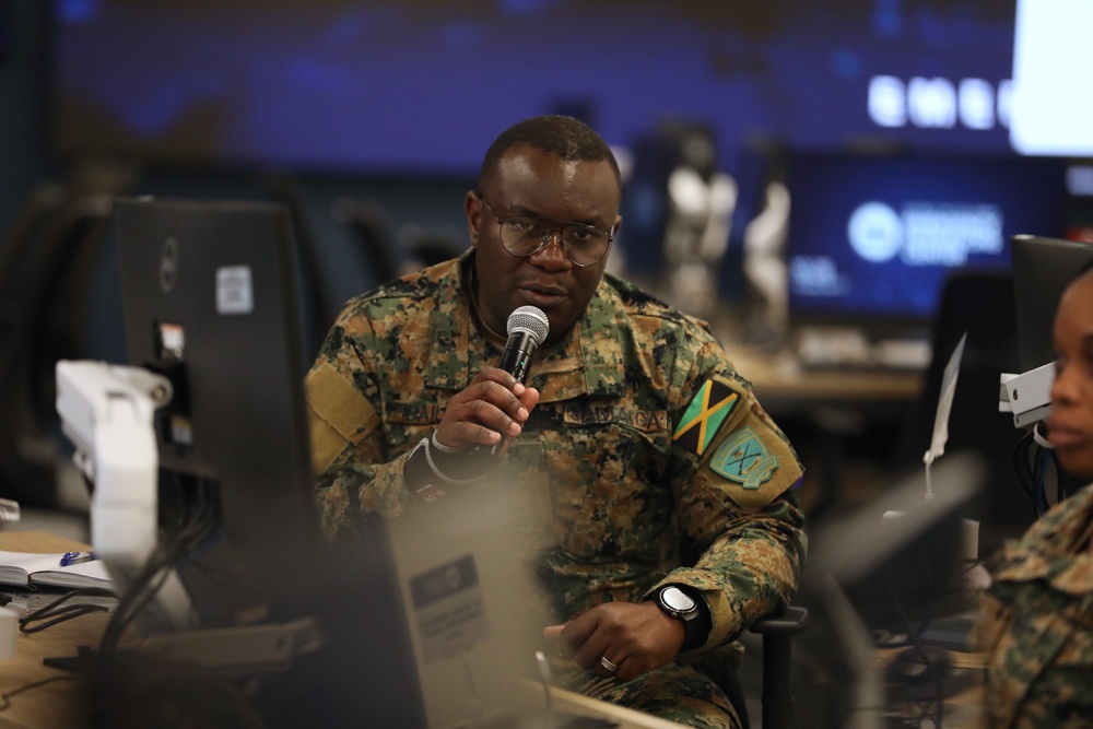 Jamaican Defence Force Tours D.C. Homeland Security and Emergency Management Agency