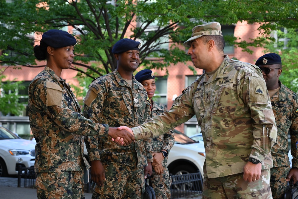 Jamaican Defence Force Tours D.C. Homeland Security and Emergency Management Agency