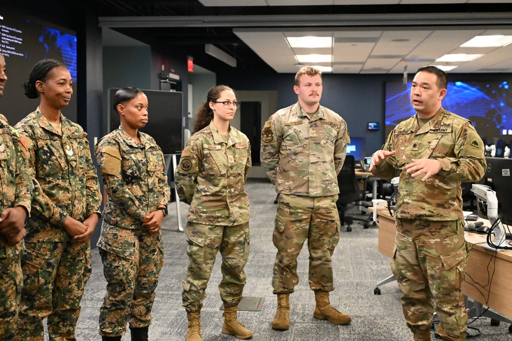 Jamaican Defence Force Tours D.C. Homeland Security and Emergency Management Agency
