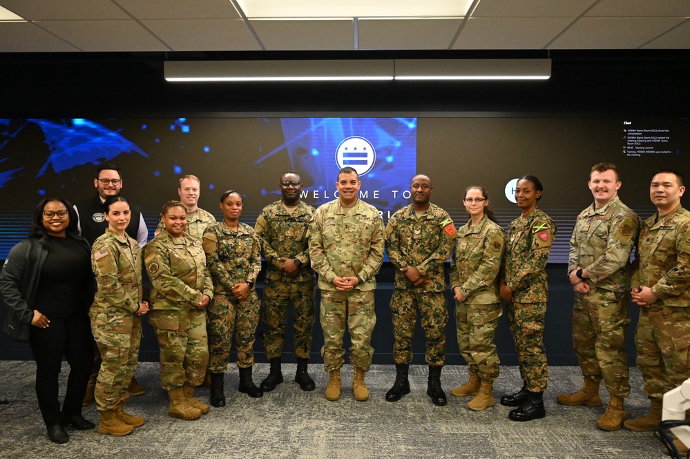 Jamaican Defence Force Tours D.C. Homeland Security and Emergency Management Agency