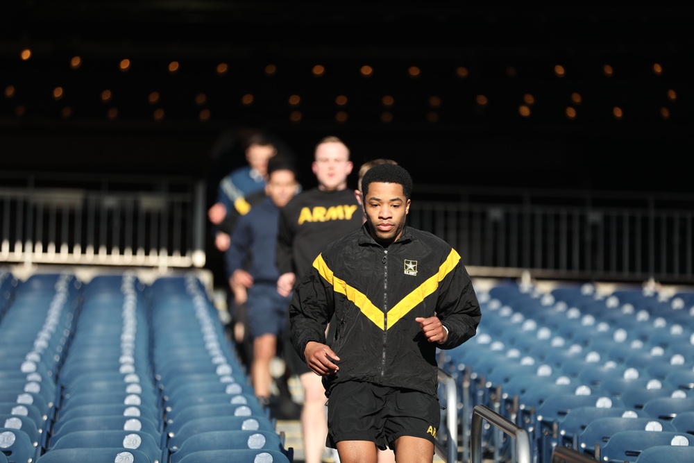 Service Members Sweat It Out at Nationals Park for Base HIIT (High-Intensity Training) at Nationals Park
