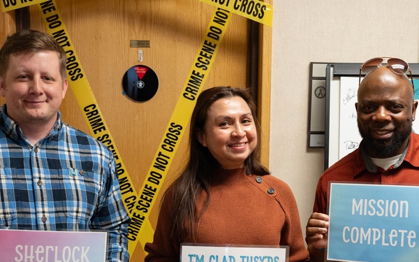 Army SHARP completes Eielson SAPR escape room