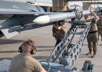 Nellis AFB Weapons load competition April 2025