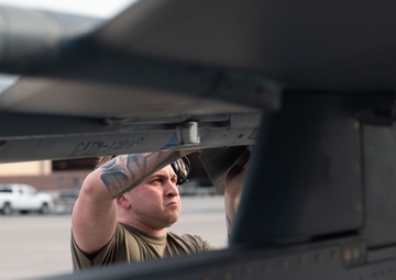 Nellis AFB Weapons load competition April 2025