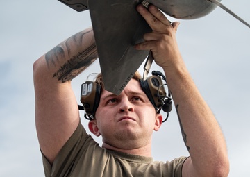 Nellis AFB Weapons load competition April 2025