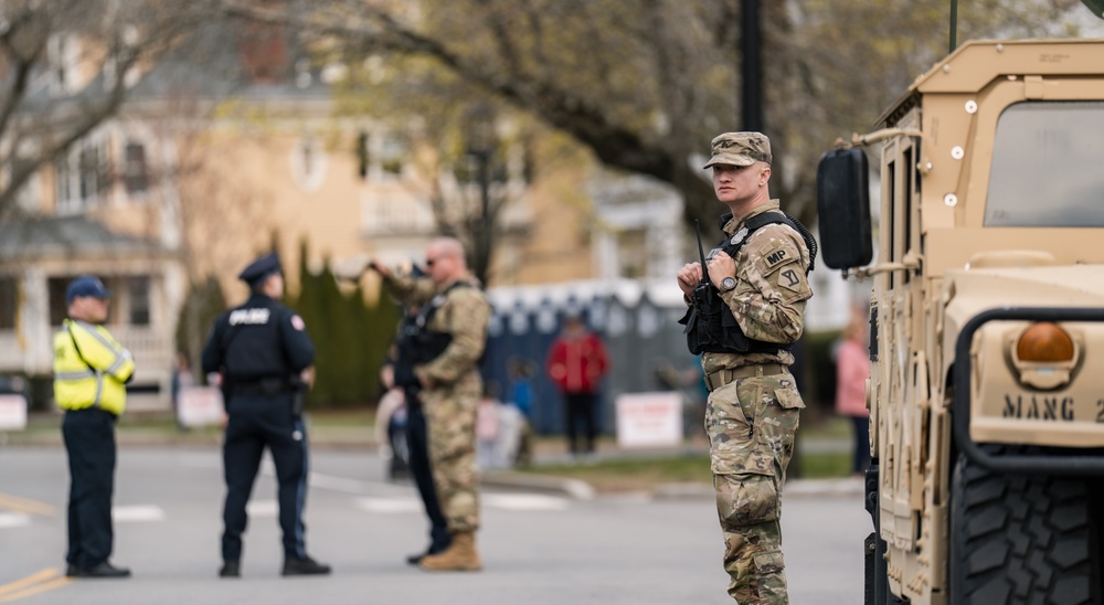 Mass Guard Supports American Revolution Anniversary