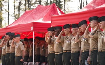 U.S. Marines are Awarded After Marine Corps Championships