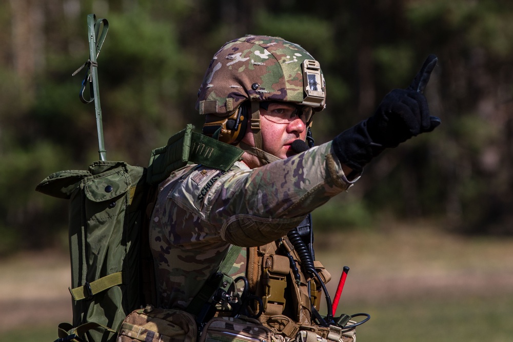 56th SBCT medics exercise air medevac hoist