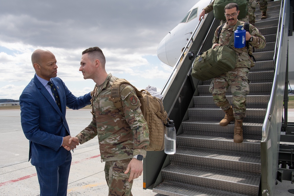 Green Mountain Boys Return Home