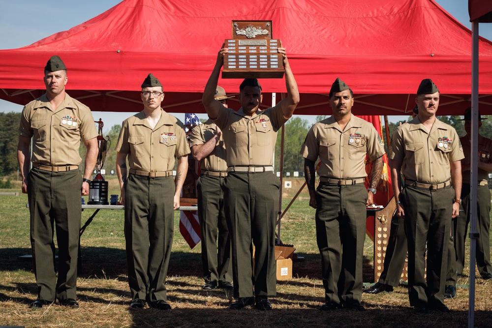 U.S. Marines are Awarded After Marine Corps Championships