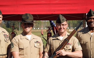 U.S. Marines are Awarded After Marine Corps Championships