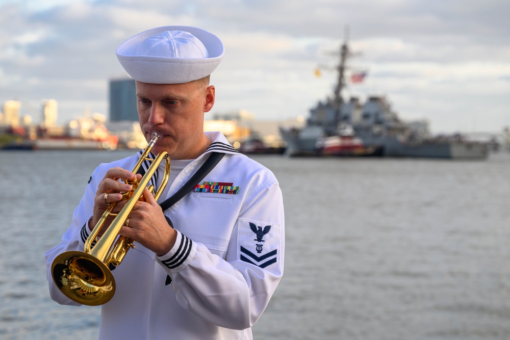 U.S. Navy Ships Arrive for FWFL 2025