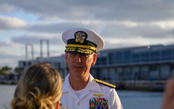 U.S. Navy Ships Arrive for FWFL 2025