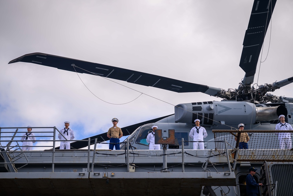 U.S. Navy Ships Arrive for FWFL 2025