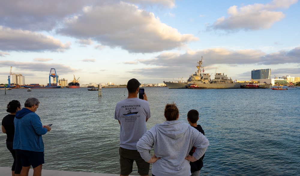 Ships Arrive for Fleet Week Fort Lauderdale