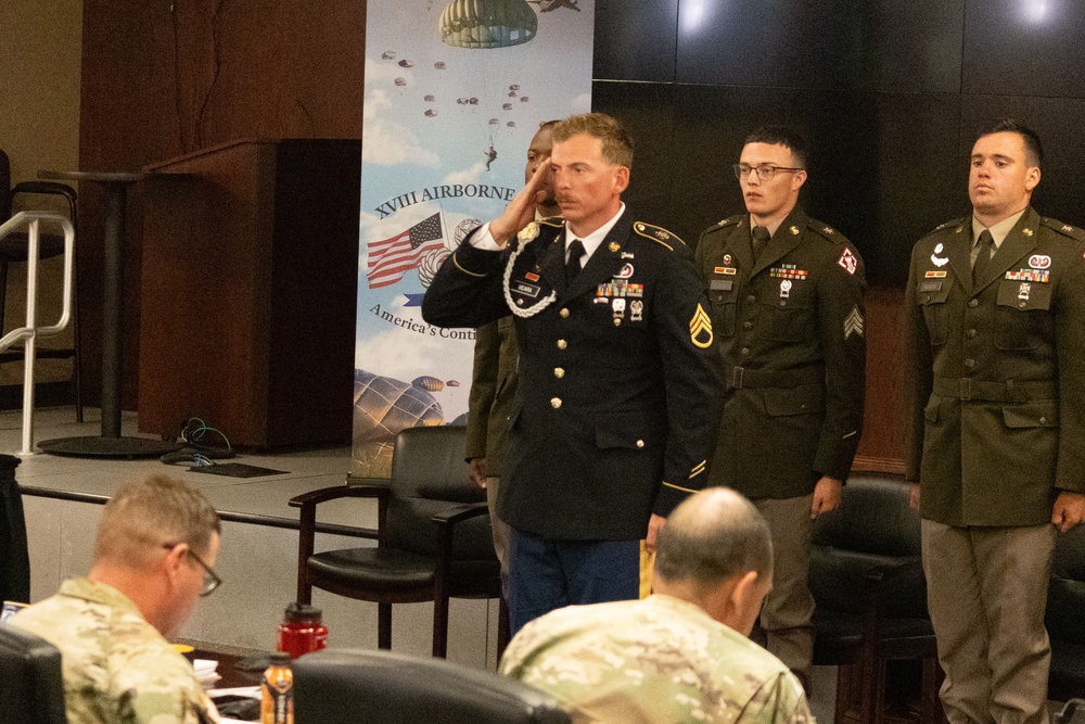 XVIII Airborne Corps Best Squad Competition Day 4: Squad Board