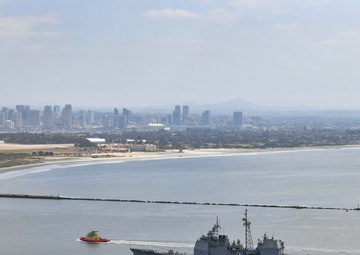 USS Cape St. George Arrives in San Diego after Modernization