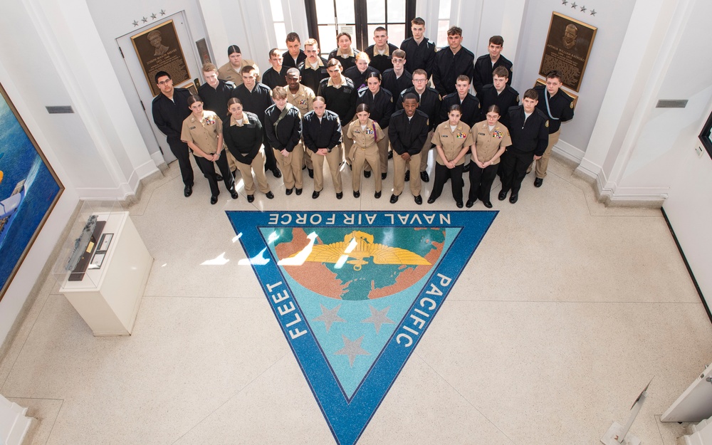 Grove City High JROTC Visits Naval Air Forces Pacific