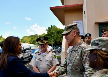 Honduran Minister of Defense Visits Fort Buchanan